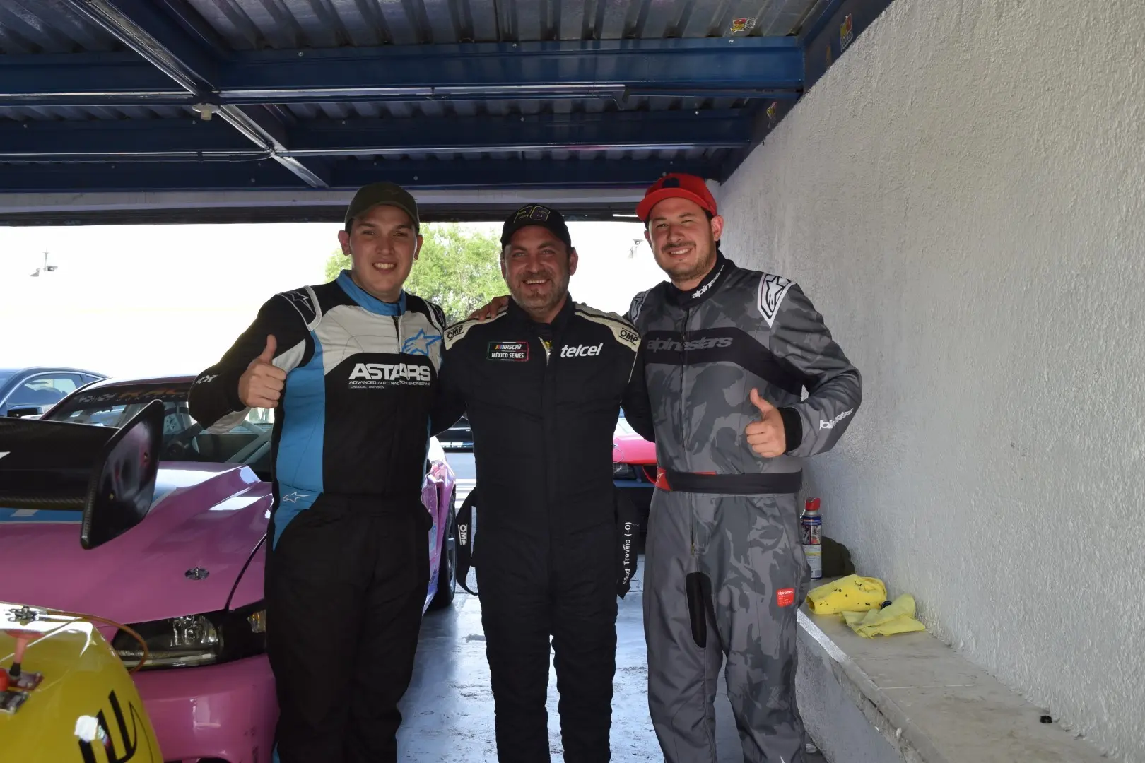 Pilotos Juan Pablo Garza y Andre Garcia Sunshine Racing