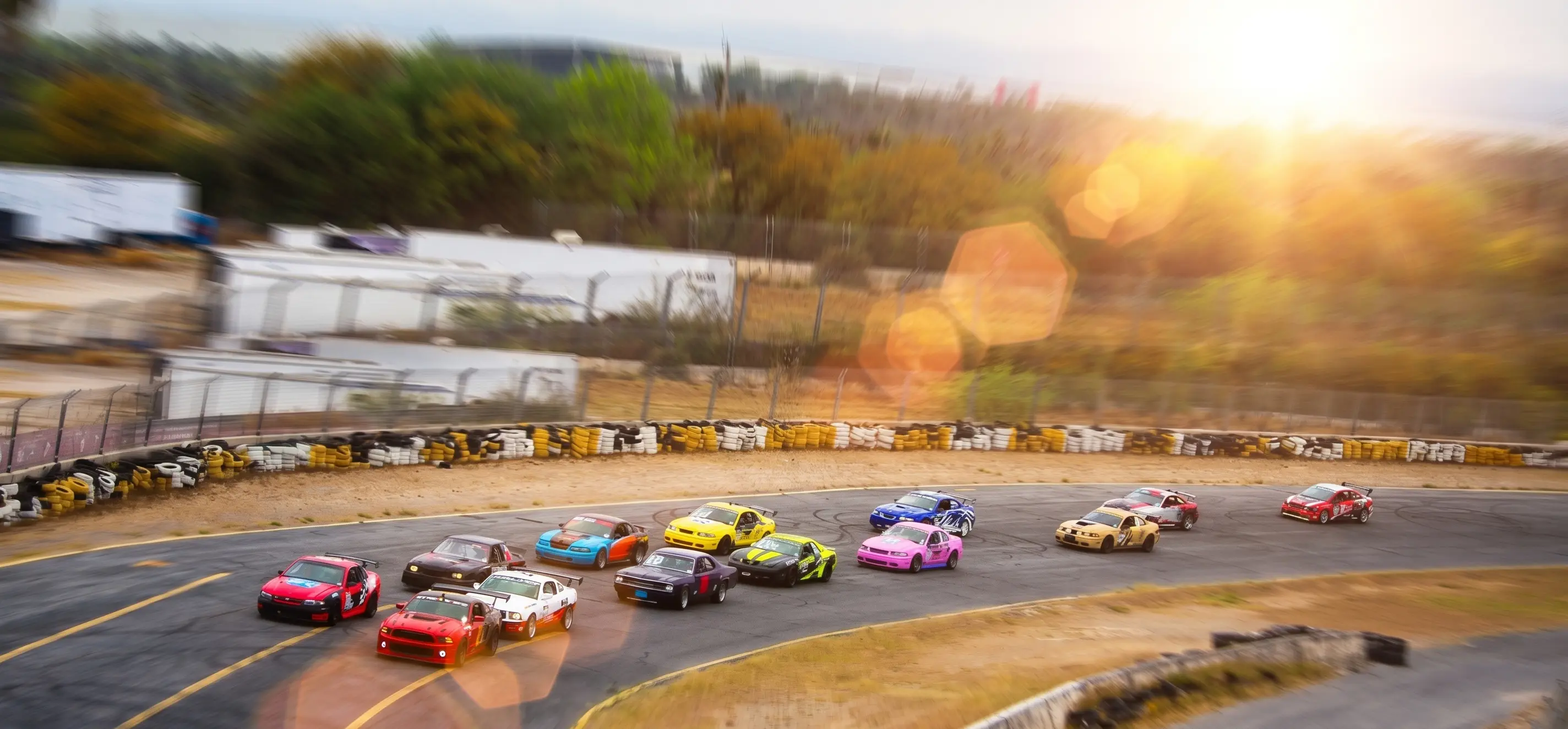 Auto en Pista